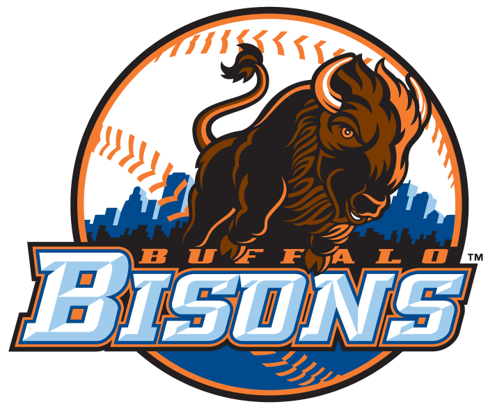 Buffalo Bisons 2009-2012 Primary Logo vinyl decal